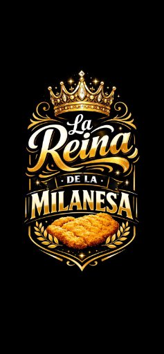 Logo La reina de la milanesa