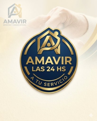 Logo Amavir Servicio de Cuidados Domiciliarios